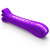 Rubberbanditz Rounded Edge Resistance Band | Compact and Light Weight Exercise Bands | Suitable for All Fitness Levels Users| Travel Friendly Resistance Bands for Working Out (Purple)