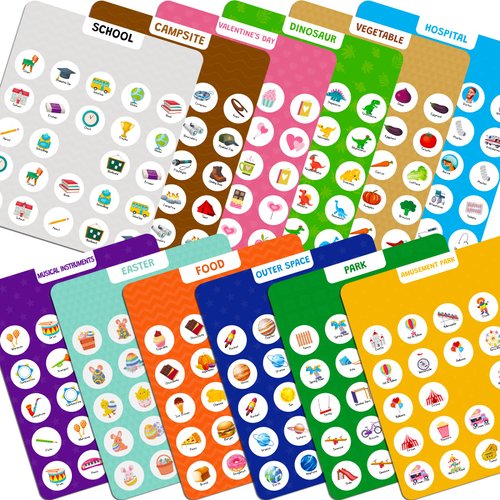 ABERLLS 6 Pcs Memory Cards for Matching Memory Game, Travel Toy for Boys Girls Kids Age 3 4 5 6 7 8 Year Old, Road Trip Essentials for Toddler, Airplane Car Camping Activity, Birthday Gifts