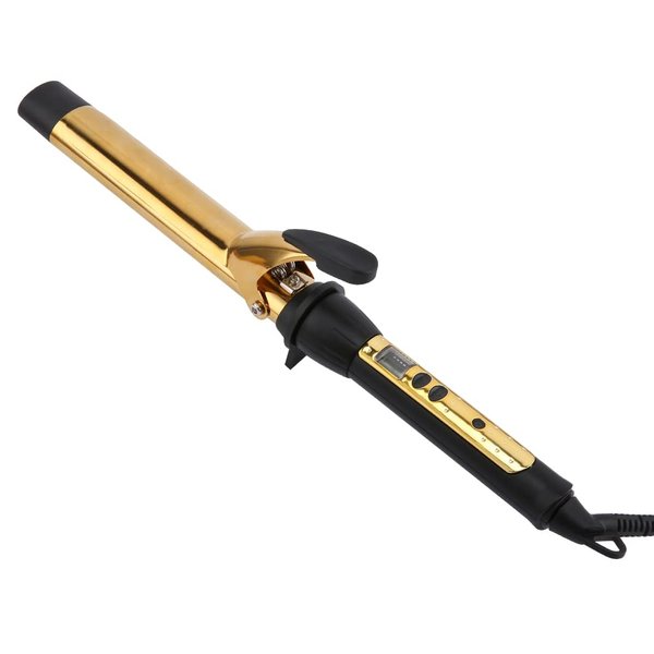 Professional Hair Curler, Oval Curling Iron, Hairstyling Curling Wand, , Hair Waving Style Tool for Girls & Women, with LCD displays (32#)