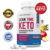 Lean Time Keto Pills 1275MG New & Improved Formula Contains Apple Cider Vinegar Extra Virgin Olive Oil Powder Green Tea Leaf 60 Capsules