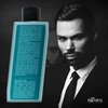 Kaaral Människan 3 in 1 Tonifying Shampoo & Shower Gel, 250ml - Cleanse Hair, Beard, and Body with Zeolite and Red Sandalwood