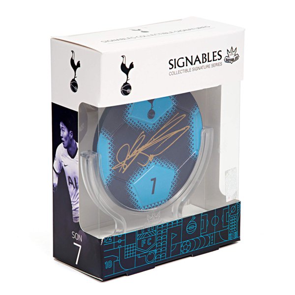 Signables Premium - Tottenham Heung-Min Son - Digitally Autographed Sports Memorabilia - Small Signed Sports Collectible Figurines - Unique Football Figures