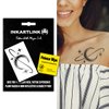 INKARTLINK Semi Permanent Tattoos, Temporary Tattoos for Girls, Party Tattoos, Waterproof, Natural and Realistic, Cruelty-free, Easy to Apply (Moon)