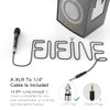 Fifine Karaoke Microphone, Dynamic Vocal Microphone for Speaker,Wired Handheld Mic with On and Off Switch and14.8ft Detachable Cable-K6