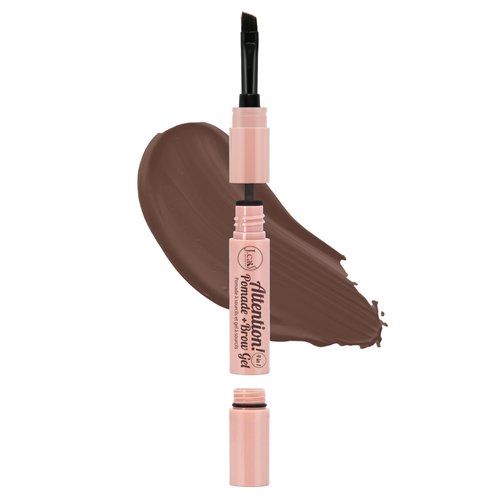J.CAT BEAUTY 4 in 1 Pomade and Brow Gel, Dark Brown, Women's Makeup and Accessories