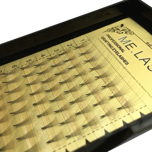 Volume 6D Eyelashes Extensions 0.07mm Thickness 3D Eyelashes 3 Trays/Lot Makeup Lash Extensions C Curl Individual Lashes Natural Style Eye Lashes 30 trays (0.07-C, 13mmx3)