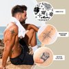 3sheets Temporary Tattoos for Adult Men Women Nautical Themed Temporary Tattoos for Hand Body Semi Permanent Tattoos Lasts for 1-2 Weeks