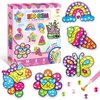 BEARUN Gem Art, Kids Diamond Painting Kit-Big 5D Gem, Arts and Crafts for Girls Ages 6-12, Create Your Own Magical Stickers and Suncatchers - Diamond Art Gift for Girls Ages 6, 7, 8, 9, 10-12, 6-8