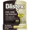 Blistex Five Star Lip Protection Lip Protectant/Sunscreen SPF 30 0.15 OZ - Buy Packs and SAVE (Pack of 6)