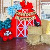 Holy Cow I'm Two Banner Farm 2nd Birthday Party Decoration Barnyard Burlap Garlands Western Boy Girl Second Birthday Supplies Black