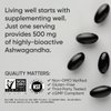 Sports Research® Ashwagandha Softgels with Coconut MCT Oil - Natural Adaptogen Made with Shoden® Ashwa for Relaxation, Calm & Sleep Support - Gluten Free & Vegan Friendly - 60 Count