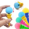 Dshengoo 24 Pcs Ice Cream Shooters,4 Inch Ice Cream Foam Ball Launcher,Mini Ice Cream Cone Shooter Toys for Kids and Children,Carnival Prize,Party Favors
