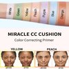 MAEPEOR Liquid Conceal Contour 7 Colors Cream Lightweight Liquid Concealer Contour Makeup for Concealing Blemishes, Brighten Dark Circles (Color 03 Blue)