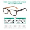 Eyekepper Classic Vintage Style Reading Glasses, Black-Brown