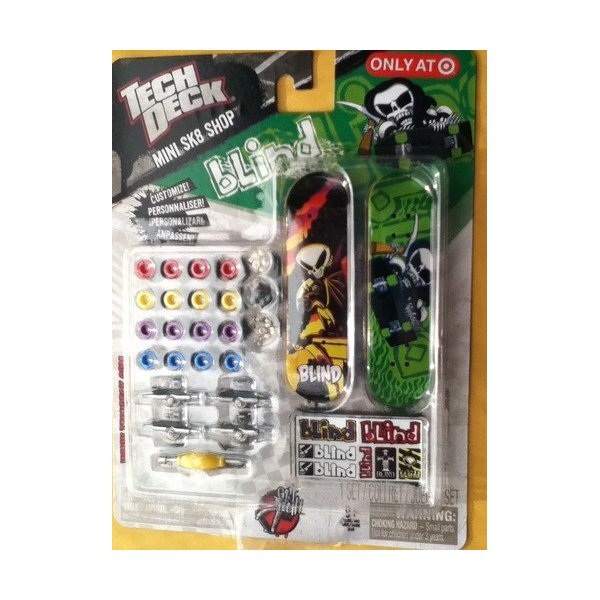 Tech Deck Mini SK8 Shop Blind Customizable 2 Board Exclusive Set