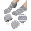 5 Pairs Stripe Toe Socks Finger Socks Low Cut Colorful Socks for Women Girl Supplies (Novel Style, Bright Colors)