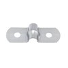 Sydien 50Pcs M5 2Hole Strap U Bracket Tube Strap Stainless Steel Rigid Pipe Strap Clamp