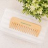 GranNaturals Wide Tooth Wooden Comb - Natural Wood Detangler for Wet or Dry Hair - Prevents Tangle & Static - Styling & Detangling Tool for Straight, Curly, Wavy, Thick Hair