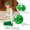 Kistreao Bow Headband Green Hair Bow Hair Bands Cute Headbands for Women Girl Bows Hair Accessories Festival Holiday Party Supplies