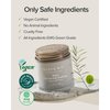 Mary&May Vegan Cica Tea Tree Soothing Wash Off Pack - Natural Centella Clay Mask for Sensitive Skin, Relieves Irritation, Cleanses Pores, and Hydrates, 4.4oz.
