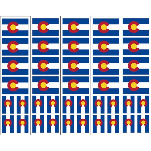 40 Tattoos: Colorado State Flag, Party Favors