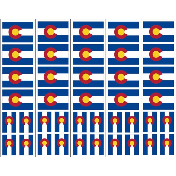 40 Tattoos: Colorado State Flag, Party Favors
