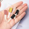 Honbay 24PCS 1.2ml Mini Reusable Clear Empty Lip Gloss Containers Travel Empty Lip Gloss Bottle Tube Vials for Women Girls DIY Makeup Lipstick Samples, Lip Balms - 4 Colors