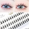 CB 3 Trays Cluster Eyelash, DIY Individual Extensions At Home, Eyelash Clusters False Eyelashes, Volume Eyelash Extensions, C Curl, Little-Devil, 180 Pcs In 3 Trays, 9-10-11mm Mixed