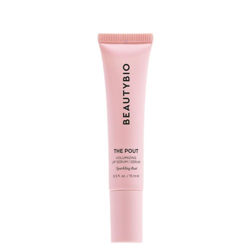 BeautyBio The Pout: Volumizing Lip Serum. Sparkling Rose