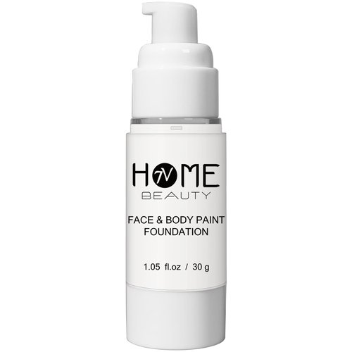 7V Home Beauty White Face Paint, Body Paint & Foundation Makeup Non-Toxic Special Effect SFX Makeup Kit,Halloween Costume Cosplay (1.05 fl.oz, White)