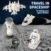 Wbzle Space Explorer Toy Kit, Space Toys Set with Astronaut Figure, Astronaut Exploration Gift for Exploring Boys and Girls
