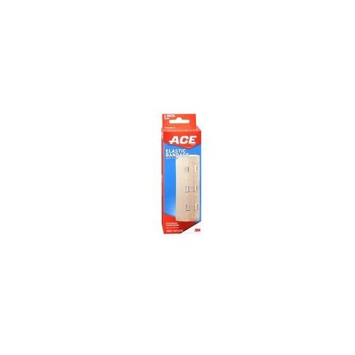 Ace Elastic Bandage with Clips 6-Inch, Pack of 5