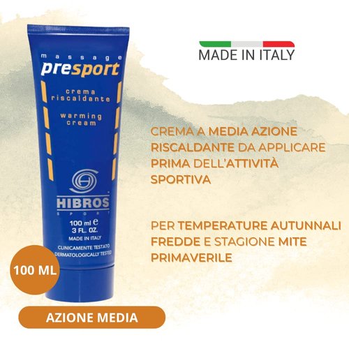 HIBROS PreSport Warming Cream, 100ml