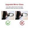 Passenger Side Mirror Glass Replacement Heated Compatible with Toyota RAV4 2016 2017 2018 Mirror - Mirror For Toyota RAV4 Mirrors Side Mirrors for Toyota RAV4 Passenger Mirror With Rear Holder