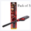 M.V. Trading 5 Pack Refillable Lighter for Kitchen Camping Grilling BBQ Home Adjustable Flame