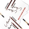 1 pcs Makeup Eyebrow Enhancer 12H Long Lasting Sweat &Waterproof Eyebrow Pencil Pen Dark Brown Eye Brow Pencil 5 Colors to Choose (5# Brown)