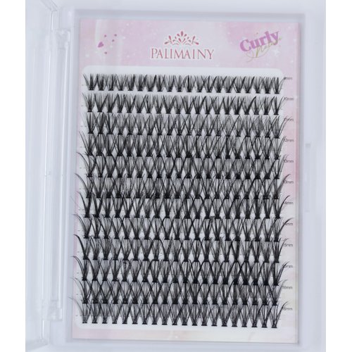 240p False Eyelashes Customizable Design 9mm to 16mm Length Individual Clusters DIY Eyelash Extensions Easy to Use Create Your Own Styles Affordable and Convenient False Lashes