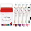Zebra WYSS22-36C-N Clickart Water-Based Markers, 36 Colors, Case Included