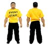 Event Staff Worker for Wrestling Action Figures