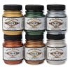 Jacquard Lumiere 6 Pack - Metallic Paint for Fabric Paper Wood Ceramic & Metal - Light-bodied Metallic Acrylic Paint - Lightfast & Vibrant Metallic Acrylic Paints - 2.25oz Bottles