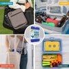 Healthy Packers Ice Pack for Lunch Box - Freezer Packs - Original Cool Pack | Slim & Long-Lasting Reusable Ice Packs for Lunch Bags and Cooler Bag (Set of 4)