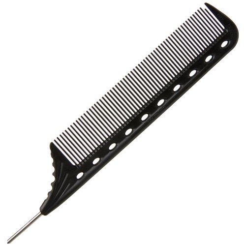 Y.S. Park YS-102 Winding Tail Comb, Carbon Black, 0.0707 kg