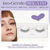 ISOPIA False Eyelashes, Ultra Soft Clear Band Lashes Wispy, Reusable Strip Lashes, Natural Lashes 1s Wearing Starter Friendly Kit (BREATH)