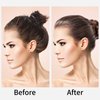Boar Bristle Slick Back Hair Brush for Create a Sleek Frizz Free Hairstyle, Smoothing & Sleek Ponytail Bun Hairbrush with Wide 7 rows of bristle bristles for Sectioning & Parting for Women