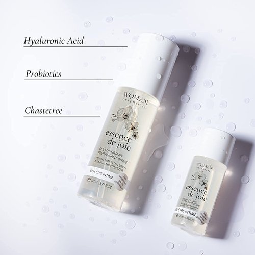 Essence de Joie Revitalizing Intimate Gel with Hyaluronic Acid and Probiotics to Relieve Intimate Dryness