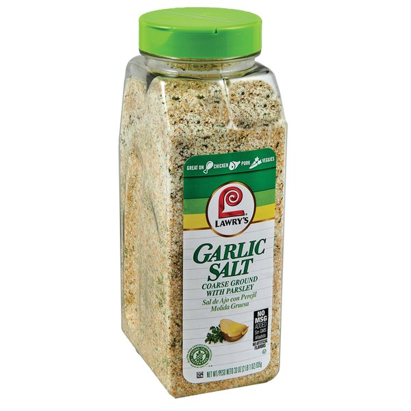 Lawry's Coarse Ground with Parsley Garlic Salt, 33 oz