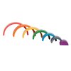 TickiT Wooden Rainbow Architect Arches - Nesting Puzzle - Stacking Blocks for Ages 1+