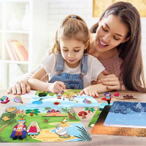 Foil Art Kit for Kids, Art Craft Activity No Mess Creative Art Boys Toys Age 8-10,DIY Printing Art Supplies for Girls Ages 8-12,Idea Birthday Halloween Easter Christmas Stocking Stuffers for Kids,Blue