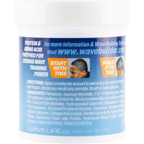 WAVEBUILDER Oil Jel Pomade Medium Hold, 3.5 OZ