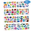 8 Sheets (118PCS) Ocean Temporary Tattoos Themed Under The Sea Animal Creature Birthday Party Decorations Favors Supplies Decor Tattoo Stickers for Women Kids Baby Shower